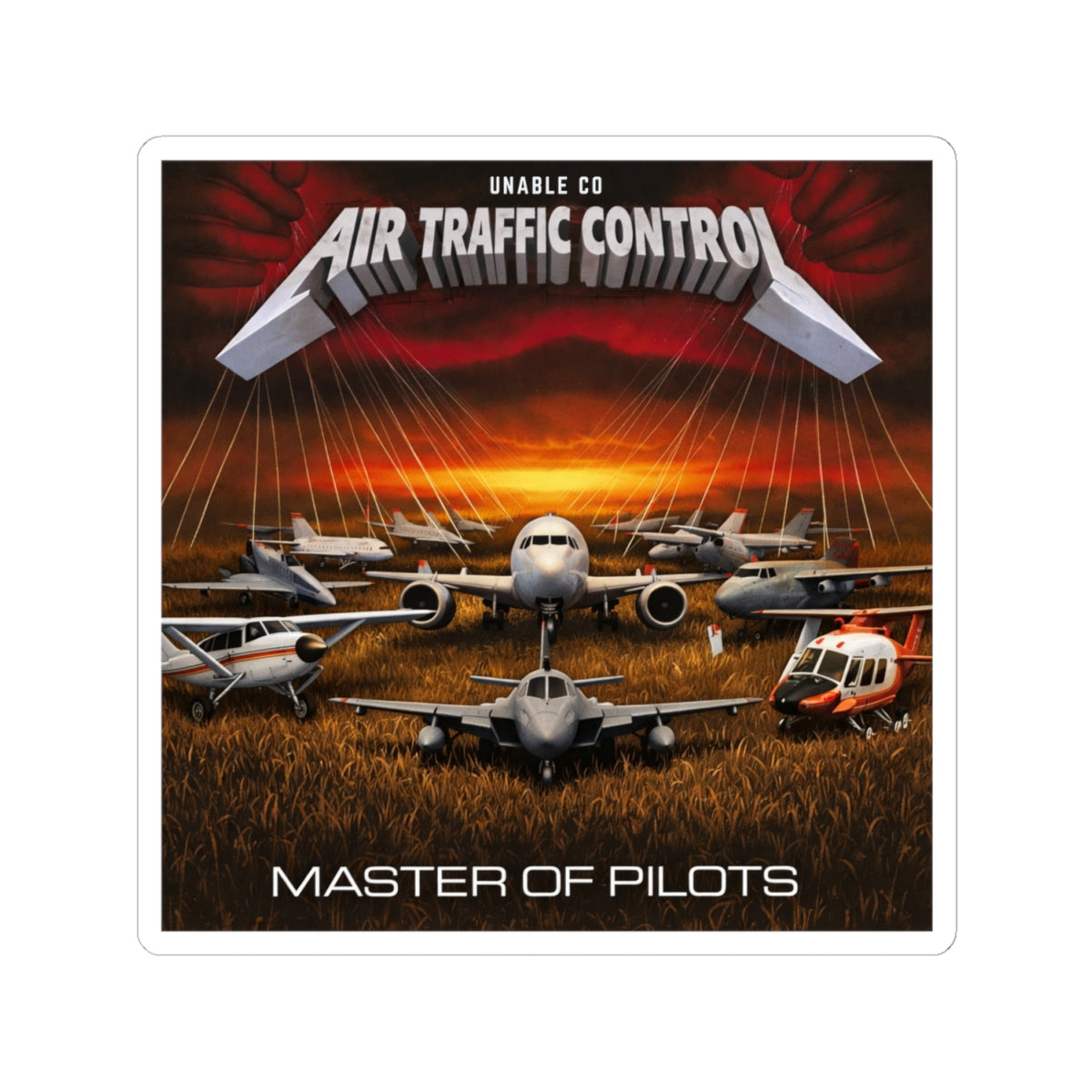 Master Of Pilots -sticker