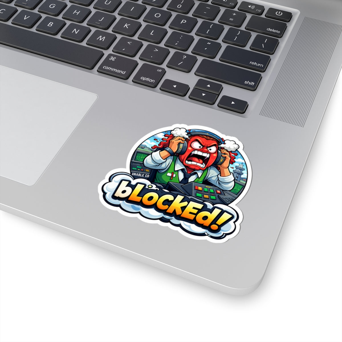 Blocked! -sticker
