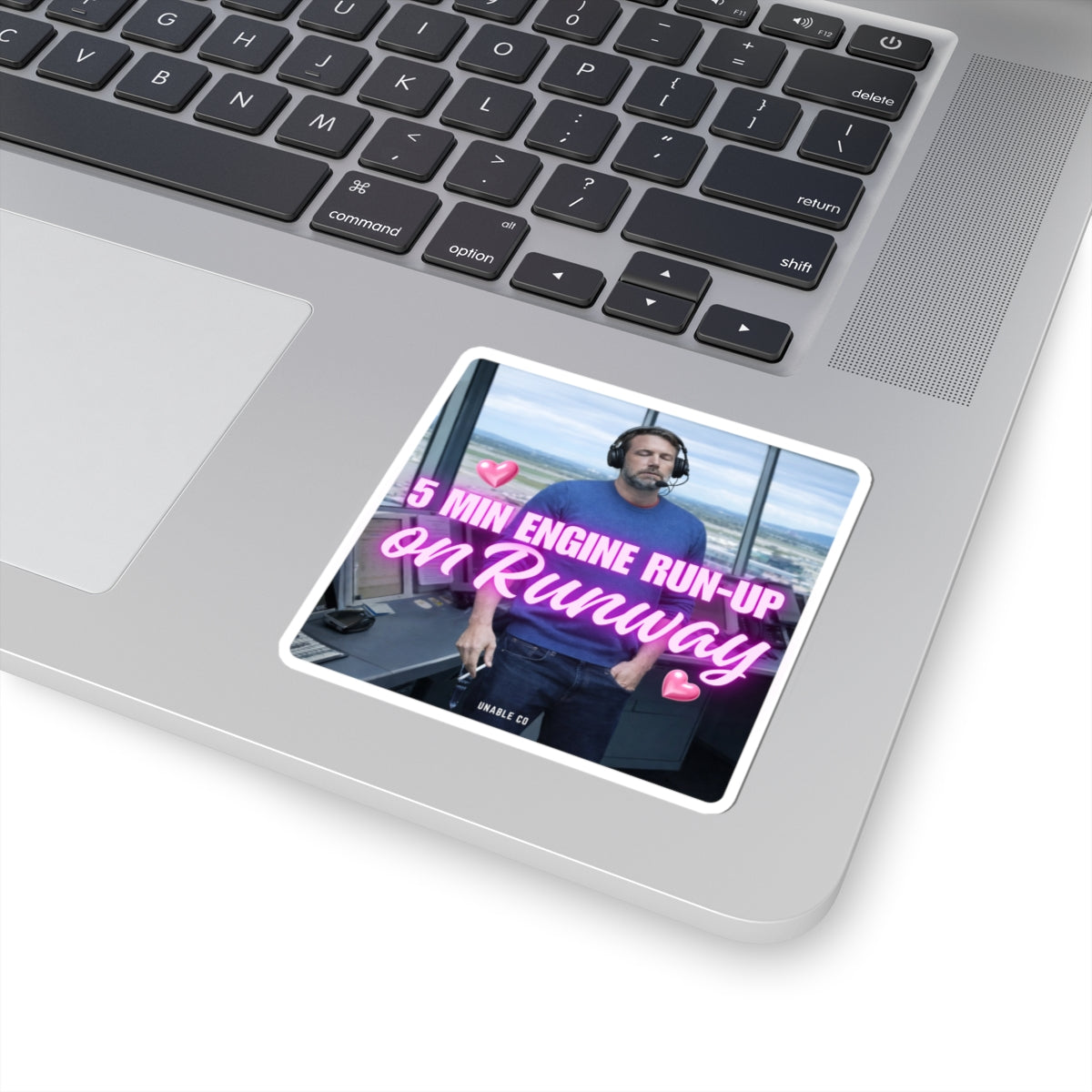 Engine Runup -sticker