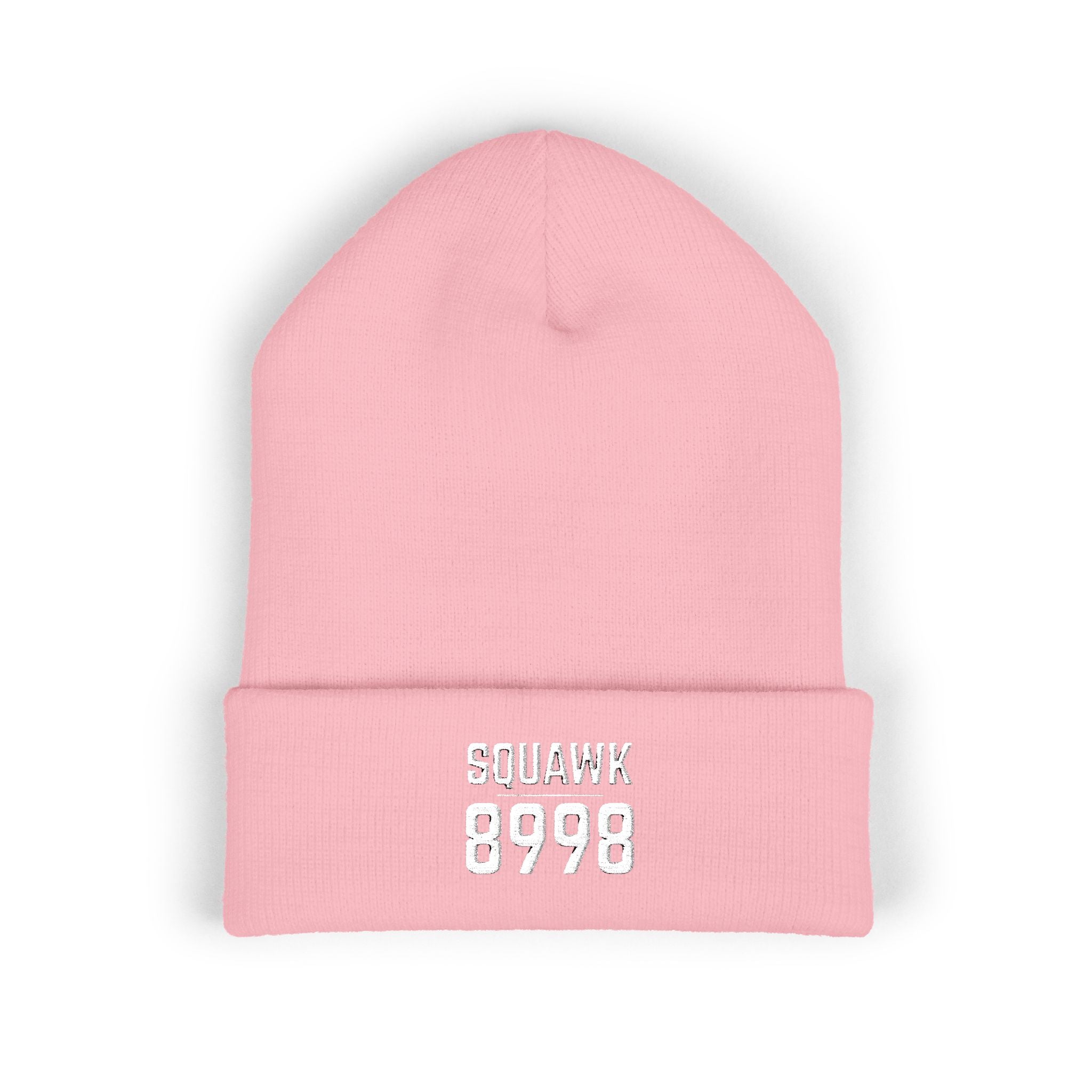 Embroidered SQ8998 Classic Cuffed Beanie