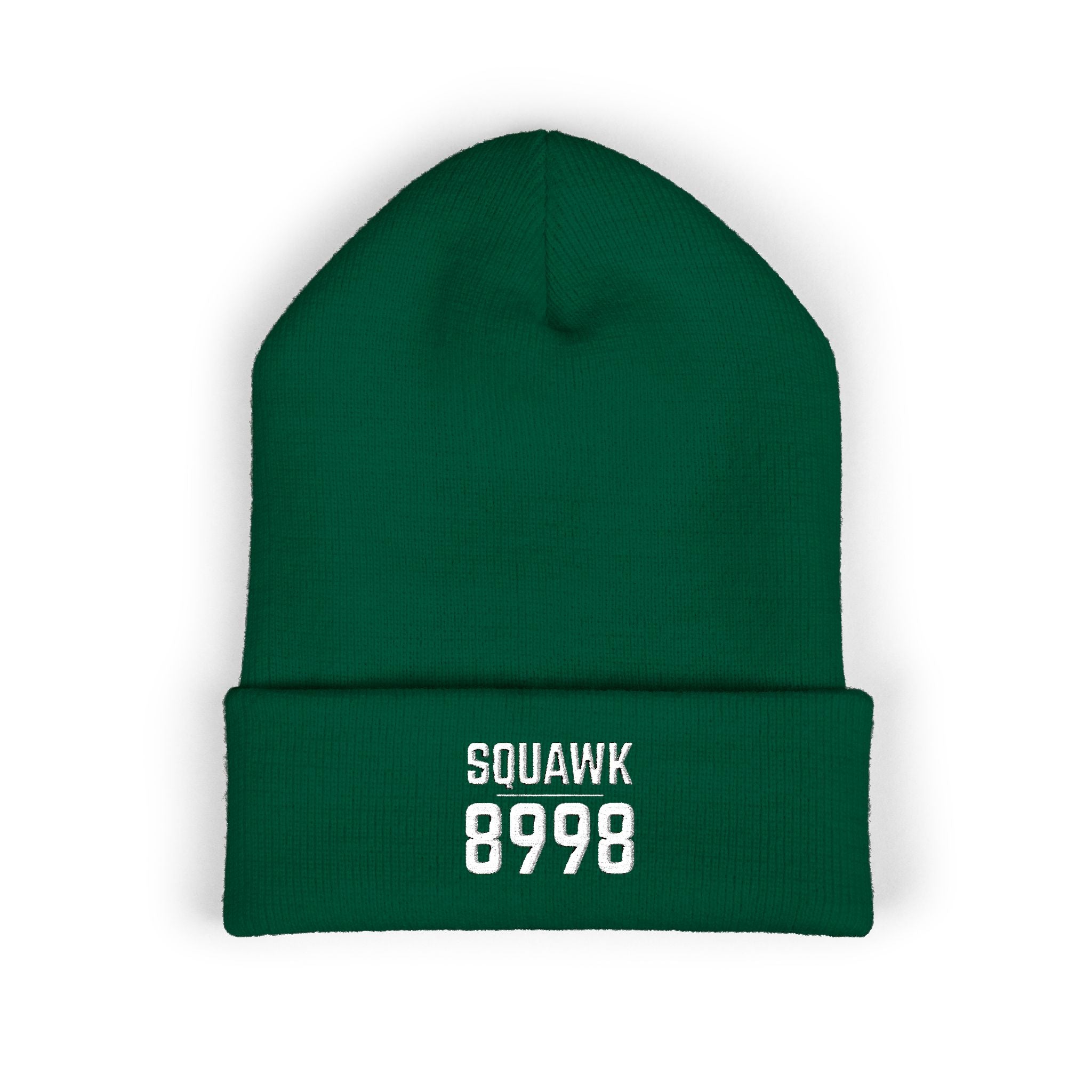 Embroidered SQ8998 Classic Cuffed Beanie