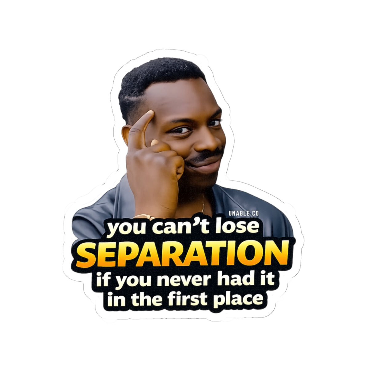 Lose Separation -sticker