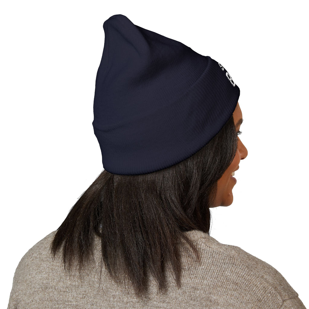 Embroidered SQ8998 Classic Cuffed Beanie