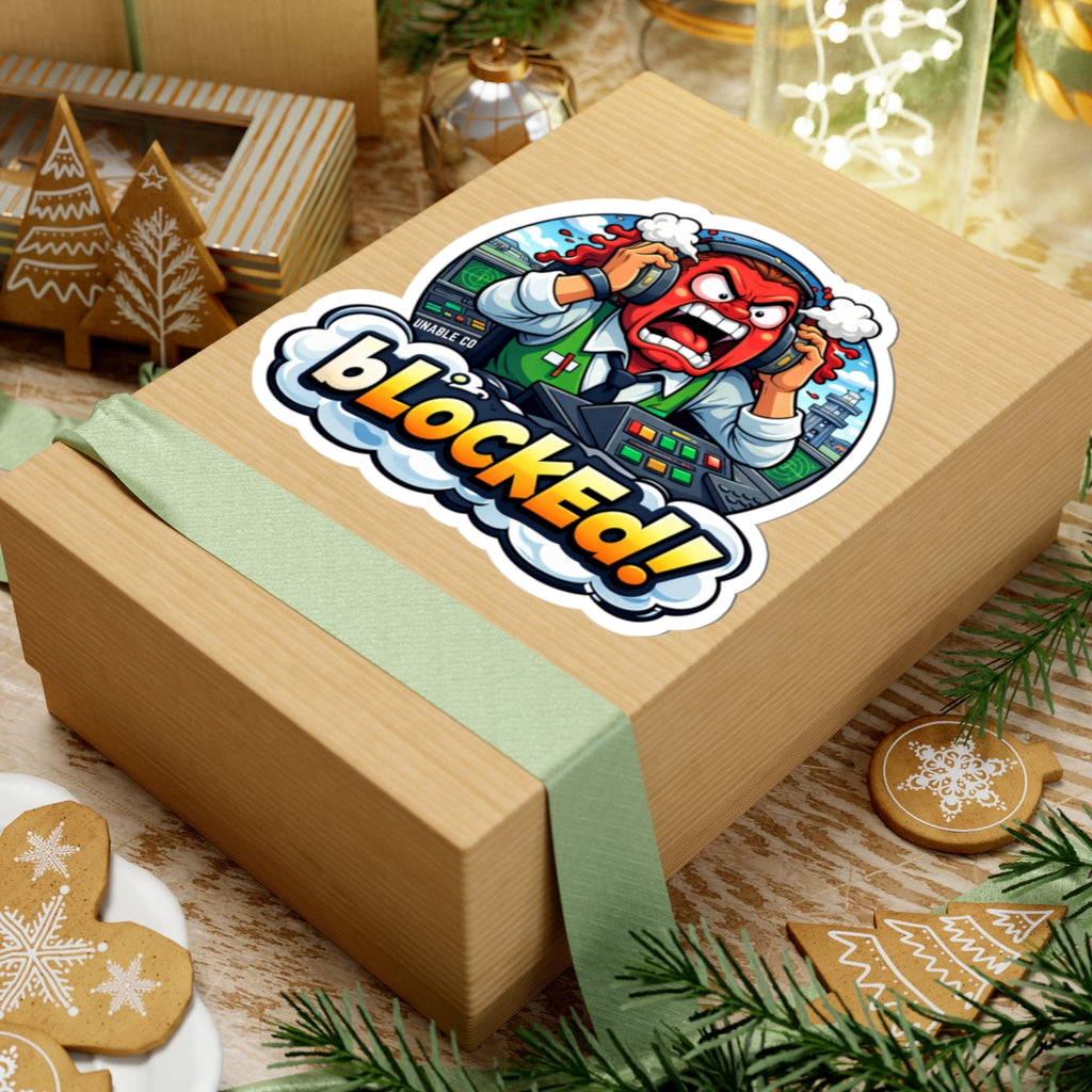 Blocked! -sticker