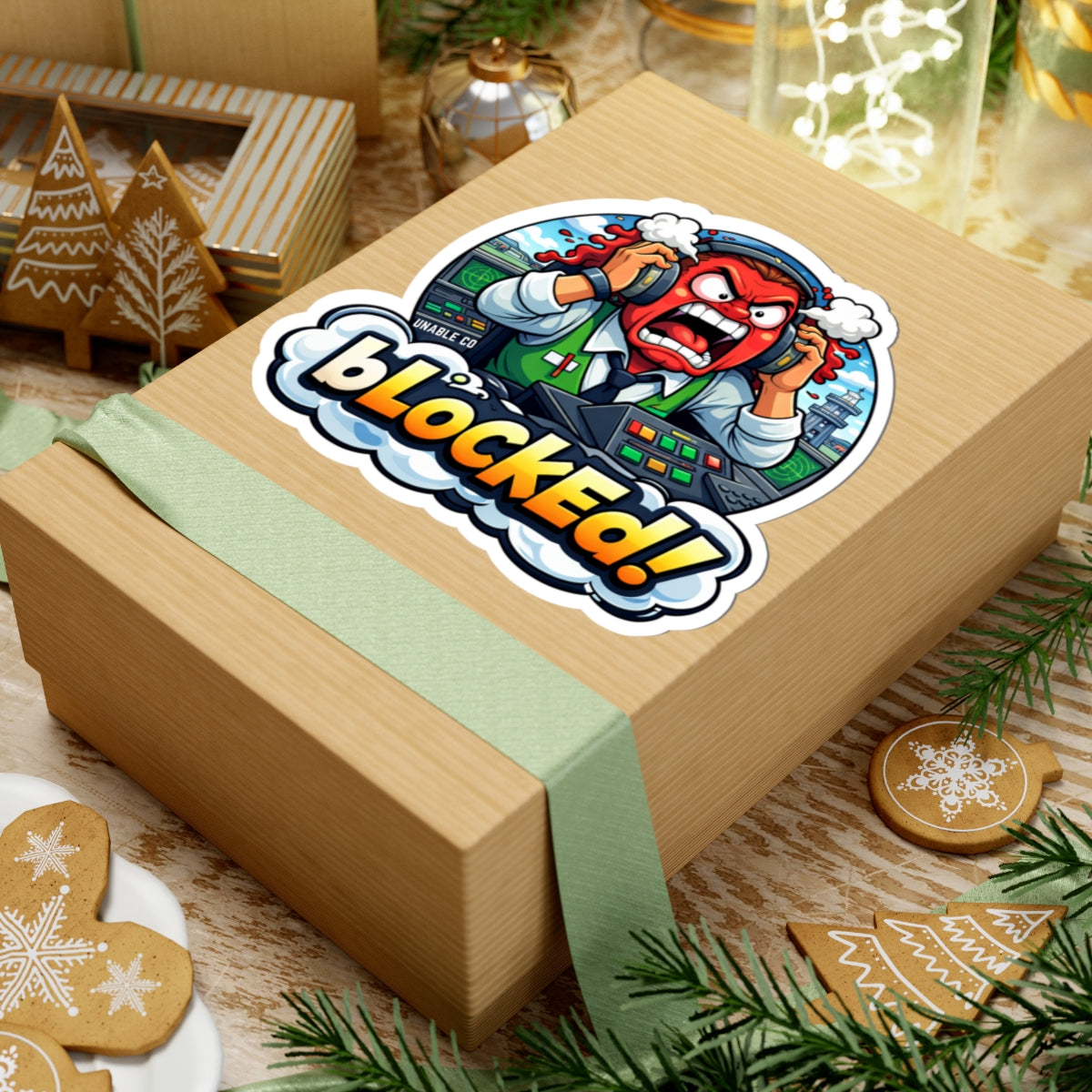 Blocked! -sticker