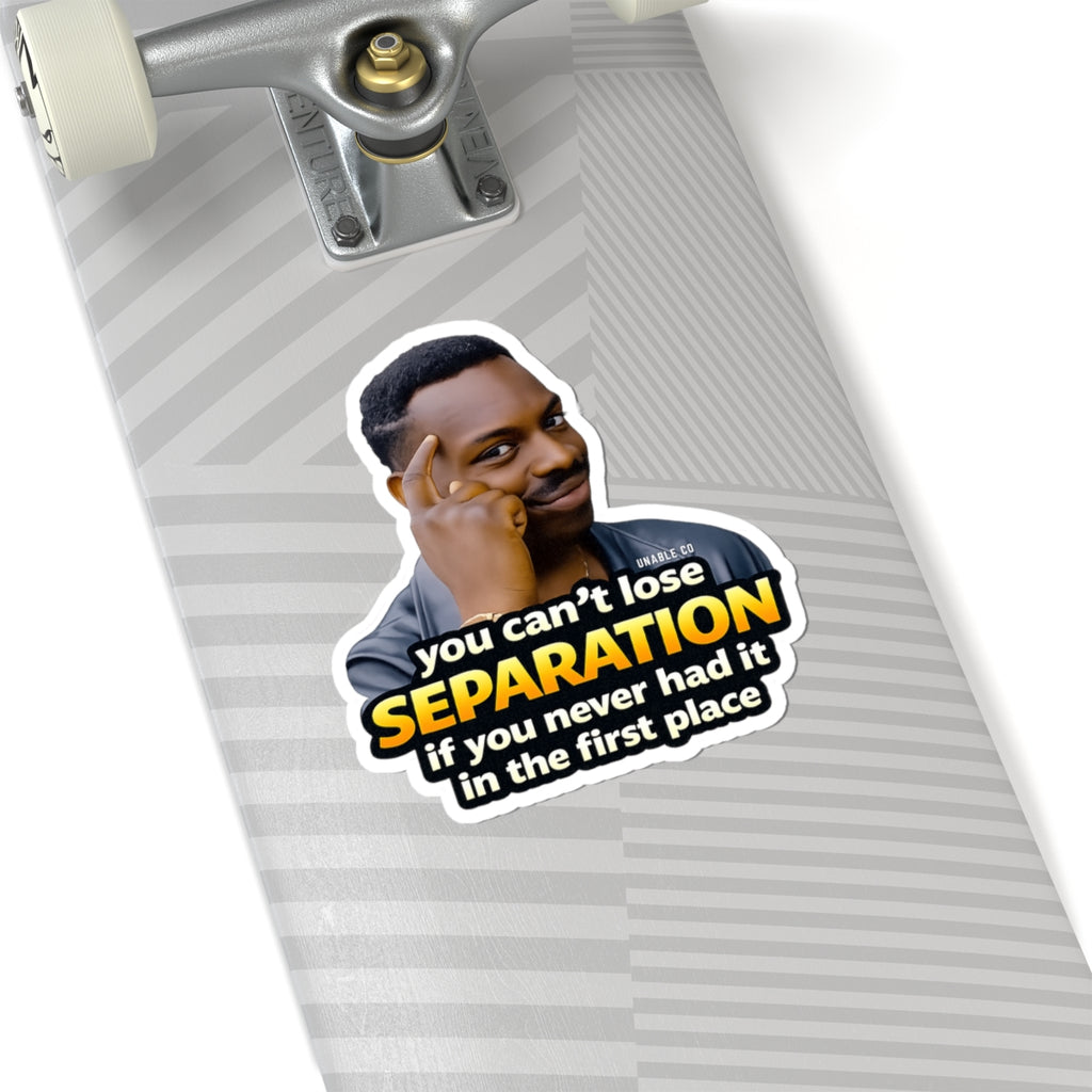 Lose Separation -sticker