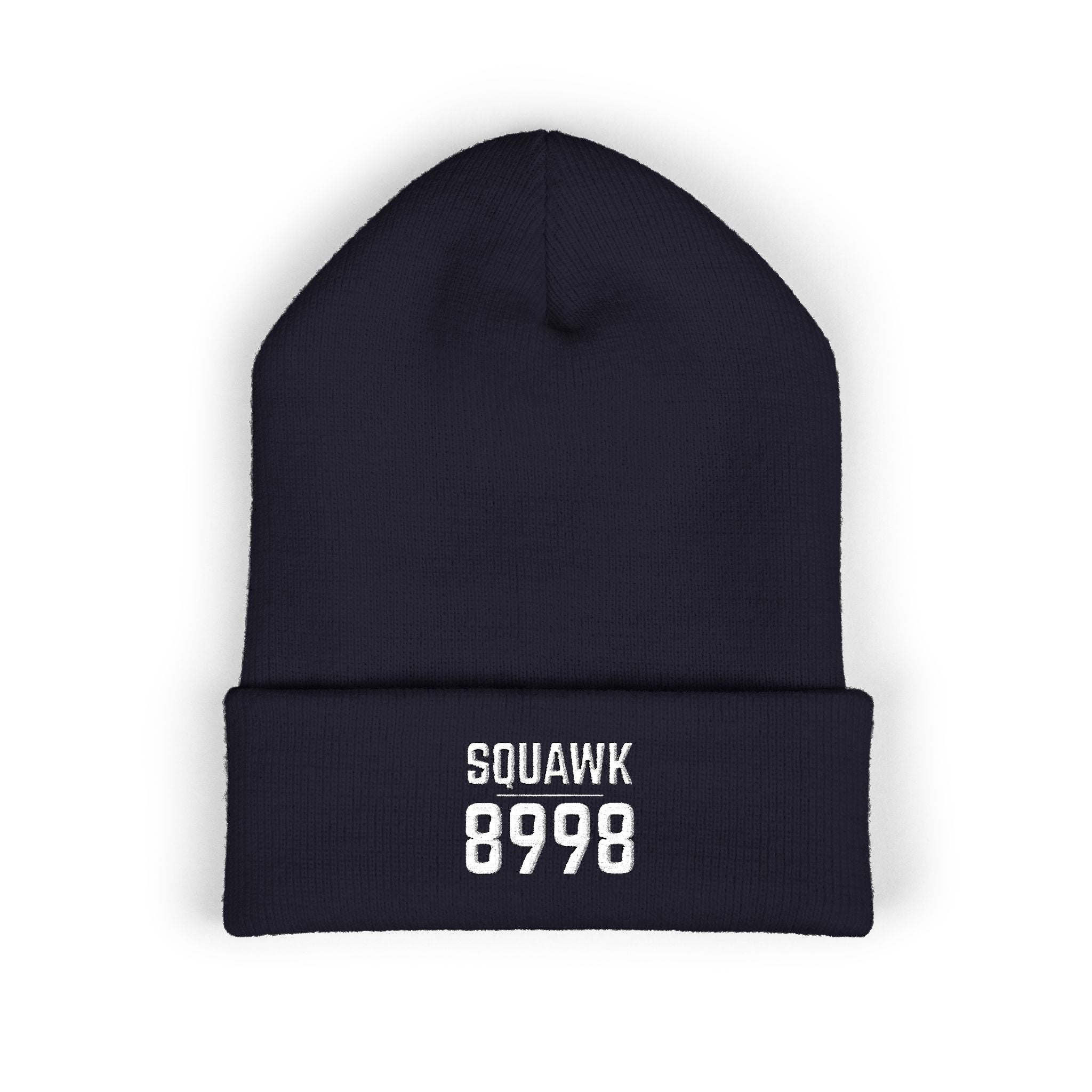 Embroidered SQ8998 Classic Cuffed Beanie
