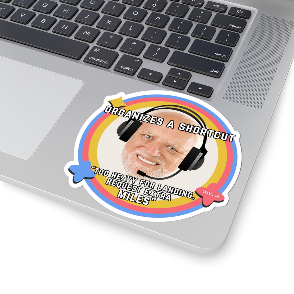Hide the Pain -sticker
