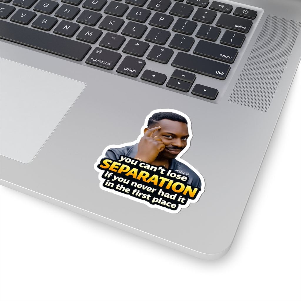 Lose Separation -sticker
