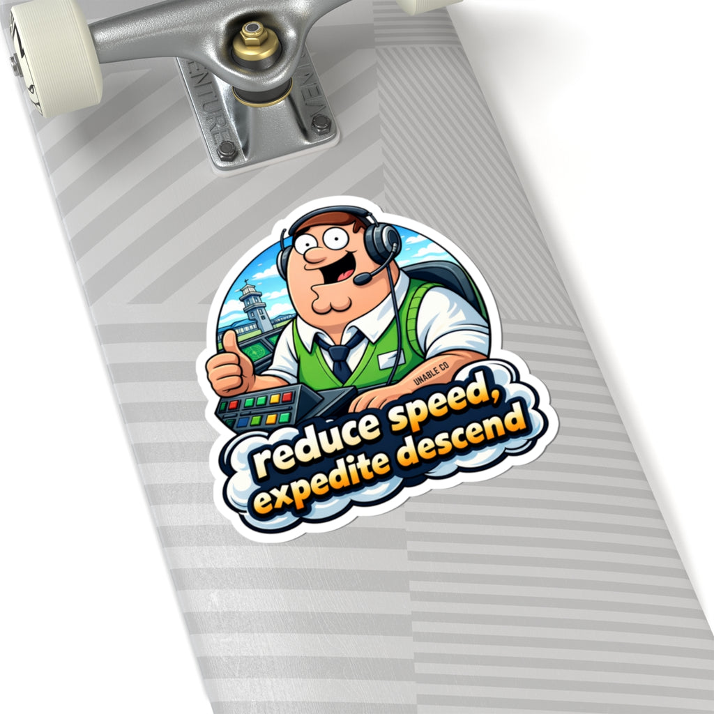 Reduce Speed -sticker