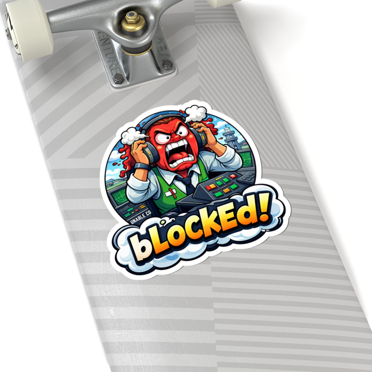 Blocked! -sticker