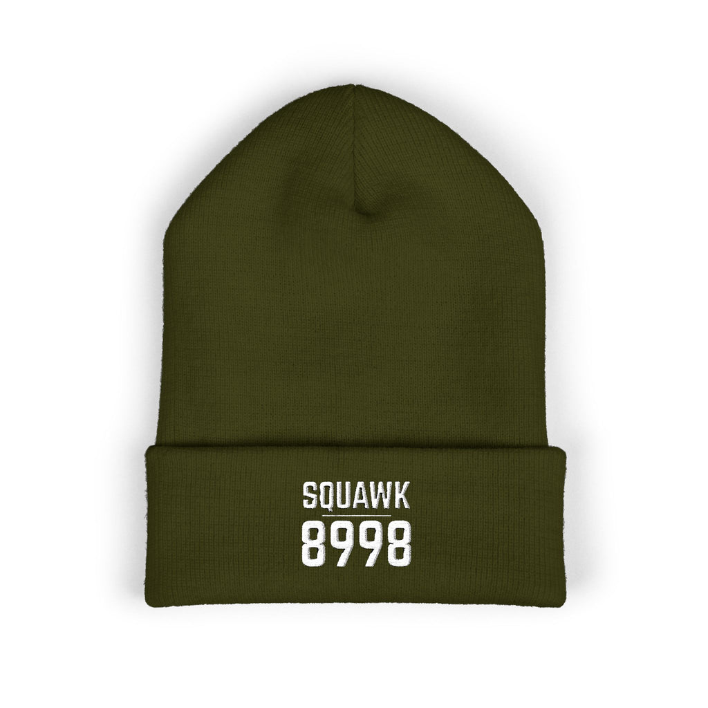 Embroidered SQ8998 Classic Cuffed Beanie